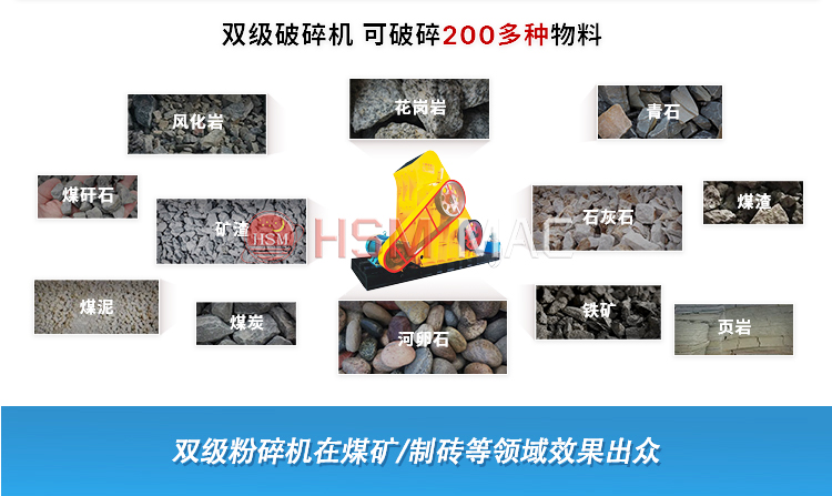 雙級錘式制砂機(jī) 焦碳 爐渣粉碎用華盛銘雙級破碎機(jī)低投資 高產(chǎn)量 型號齊全